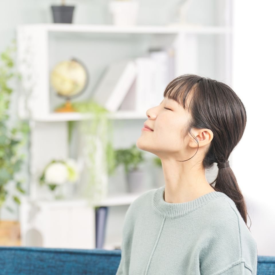 花粉が気になる季節でもお部屋のなかはクリーンに。