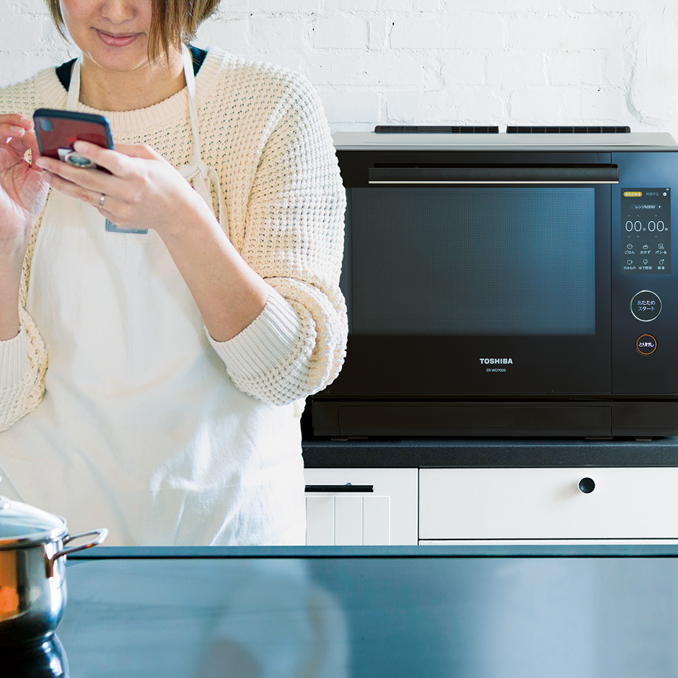 IoLIFEで見つけたレシピを、そのまま調理できないかな。