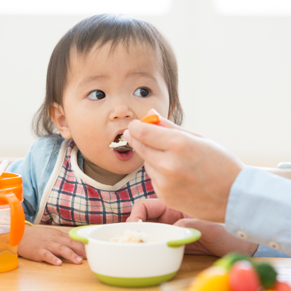 ベビーフードのあたため温度には特に気を使いたい。